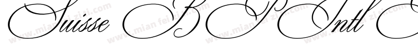 Suisse BP Intl Thin字体转换